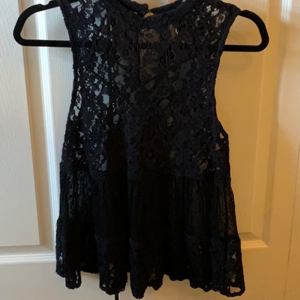 Free People Lace Top